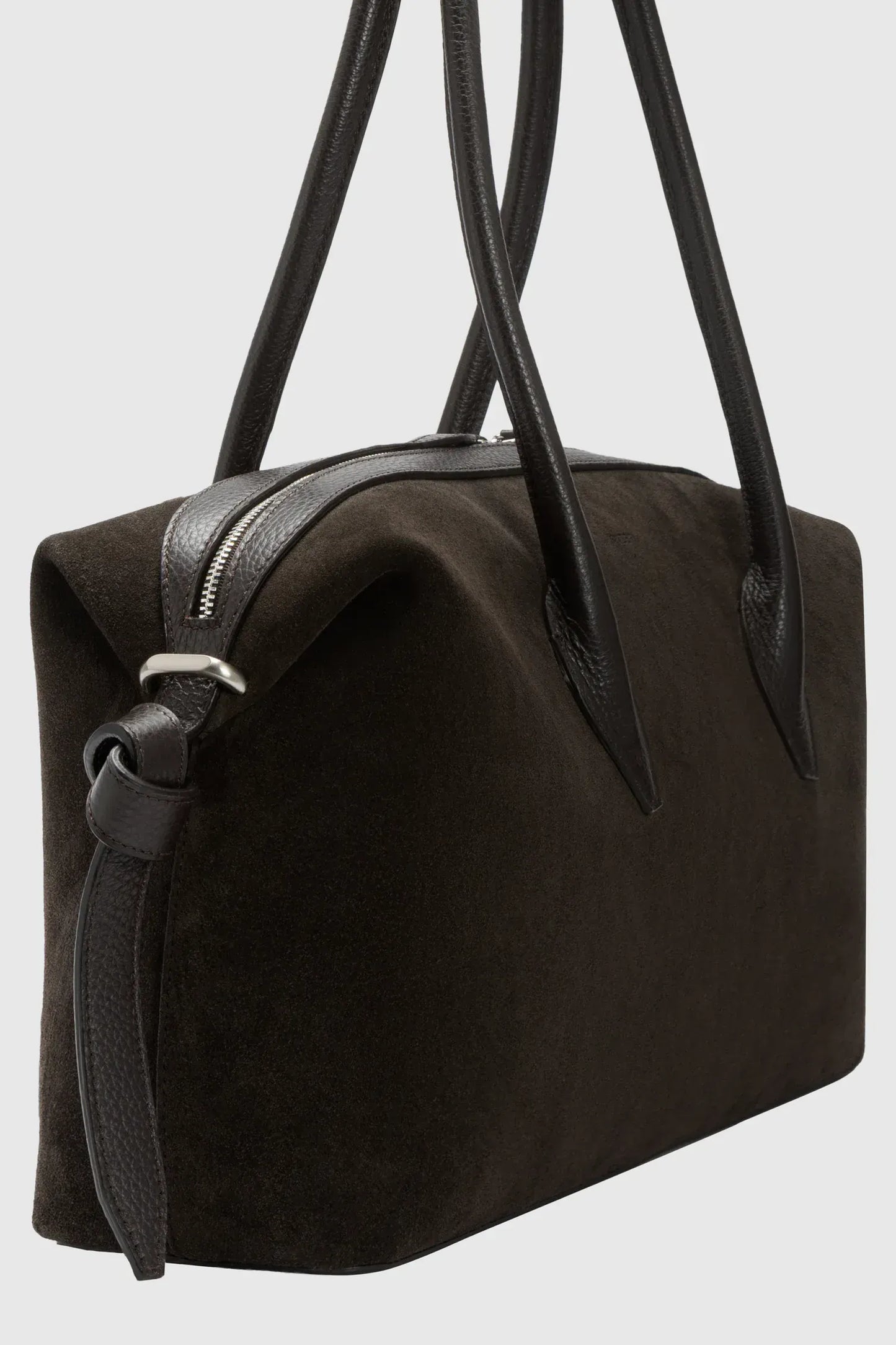 Tasche Brioche Duffle in Ganache Suede