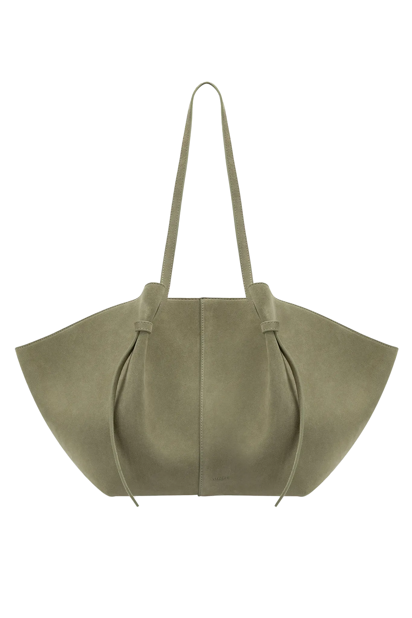Tasche Large Mochi Suede in Olive