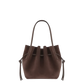 Tasche Mini Scallop Tote in Nutmeg Suede