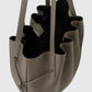 Tasche Scallop Tote in Taupe Pebble Grain Leather