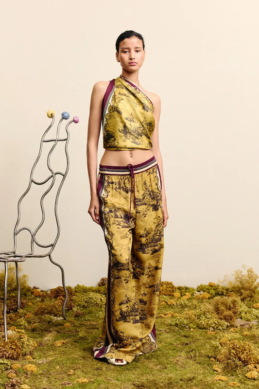 Schal Martos Silk in Gold