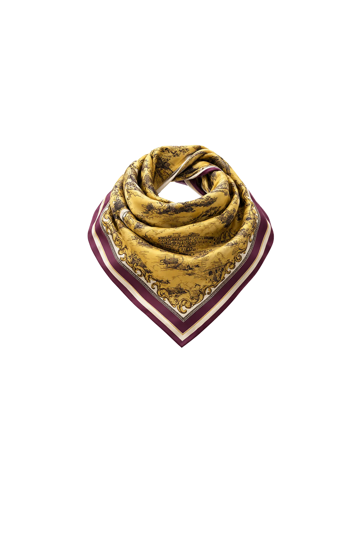 Schal Martos Silk in Gold
