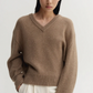 Pullover Yara V-Neck in Hazel