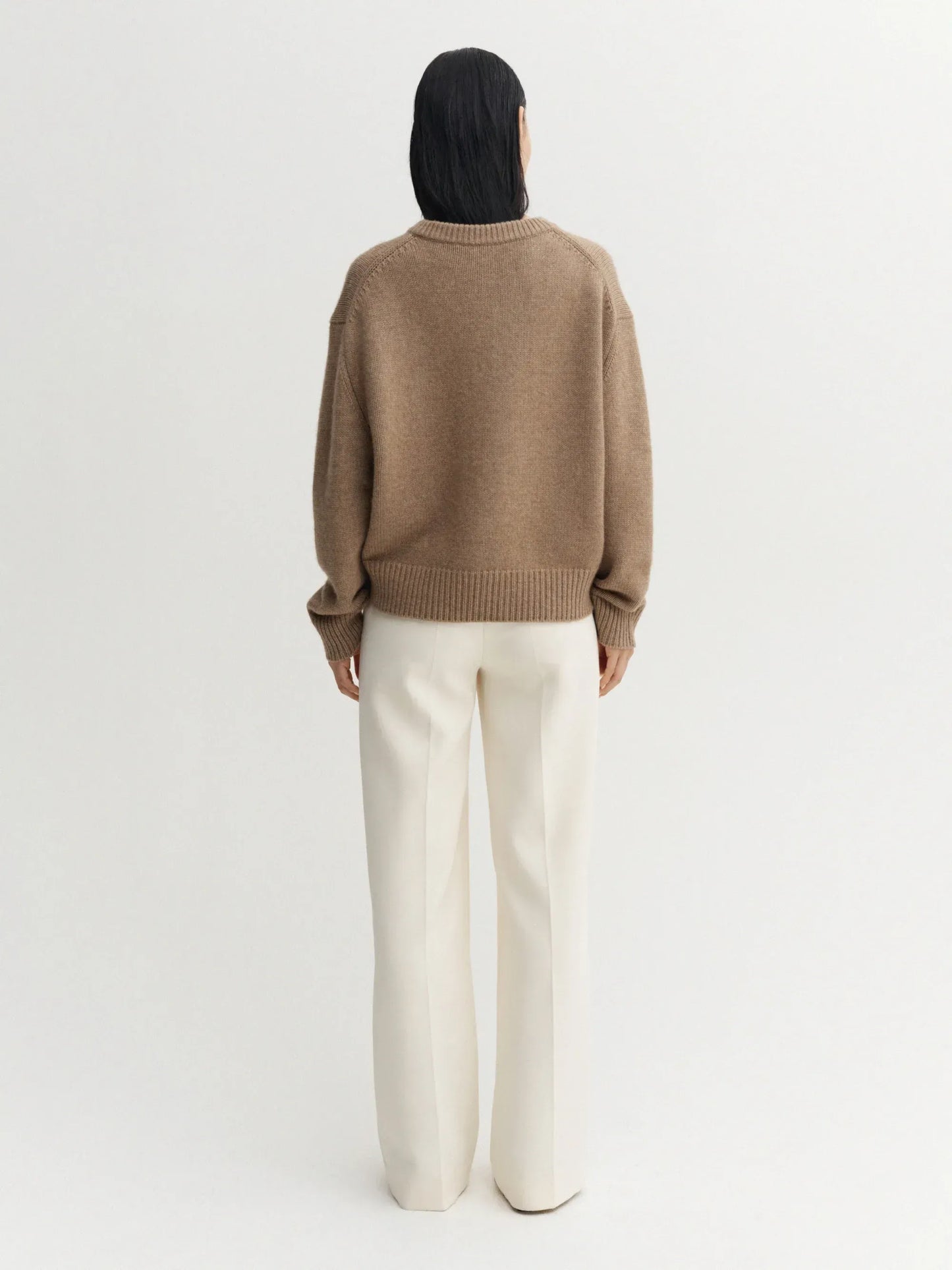 Pullover Yara V-Neck in Hazel