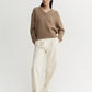 Pullover Yara V-Neck in Hazel