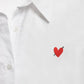 Bluse Oxford in Weiß
