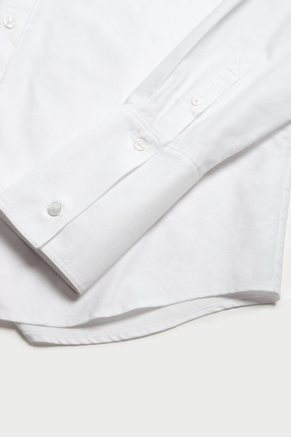 Bluse Oxford in Weiß