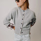 Cardigan Mae in Grau
