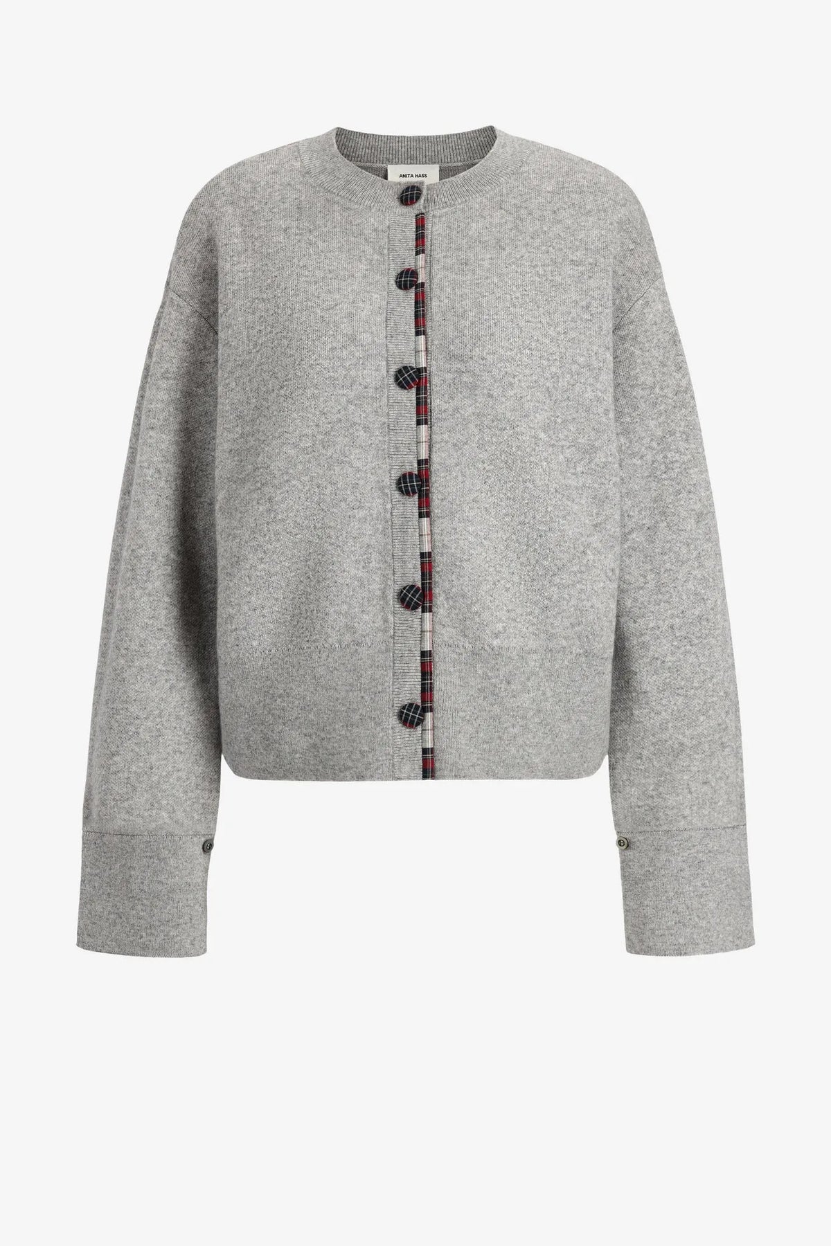 Cardigan Mae in Grau
