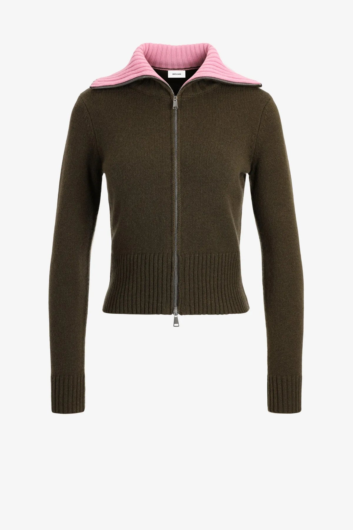 Cardigan Selma in Military/Candy