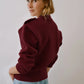Cardigan Valerie in Burgundy