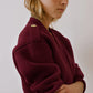 Cardigan Valerie in Burgundy