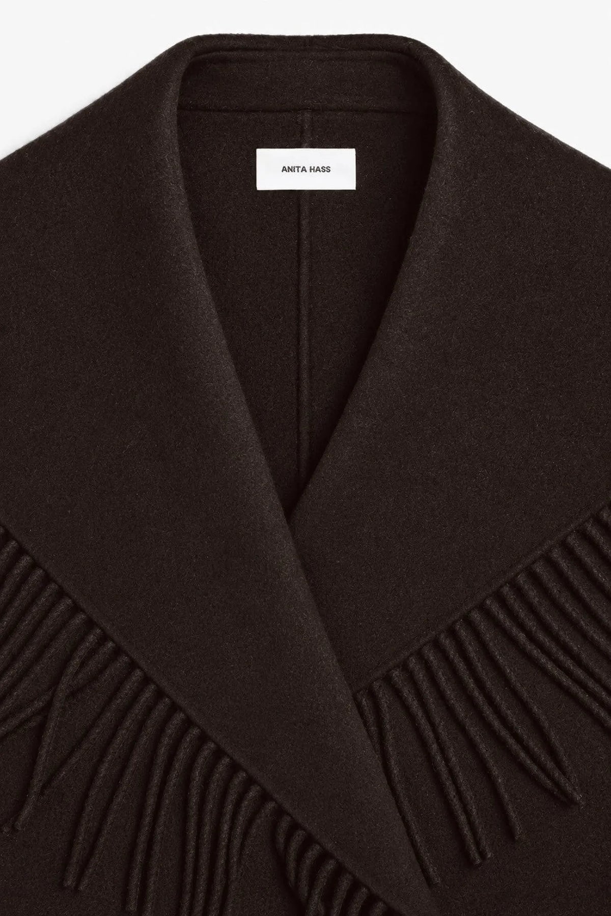 Fransenjacke Loretta in Coffee