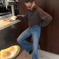 Jeans The Bootcut in Mid Blue