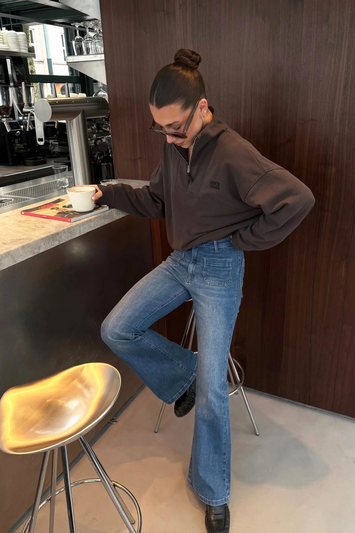 Jeans The Bootcut in Mid Blue