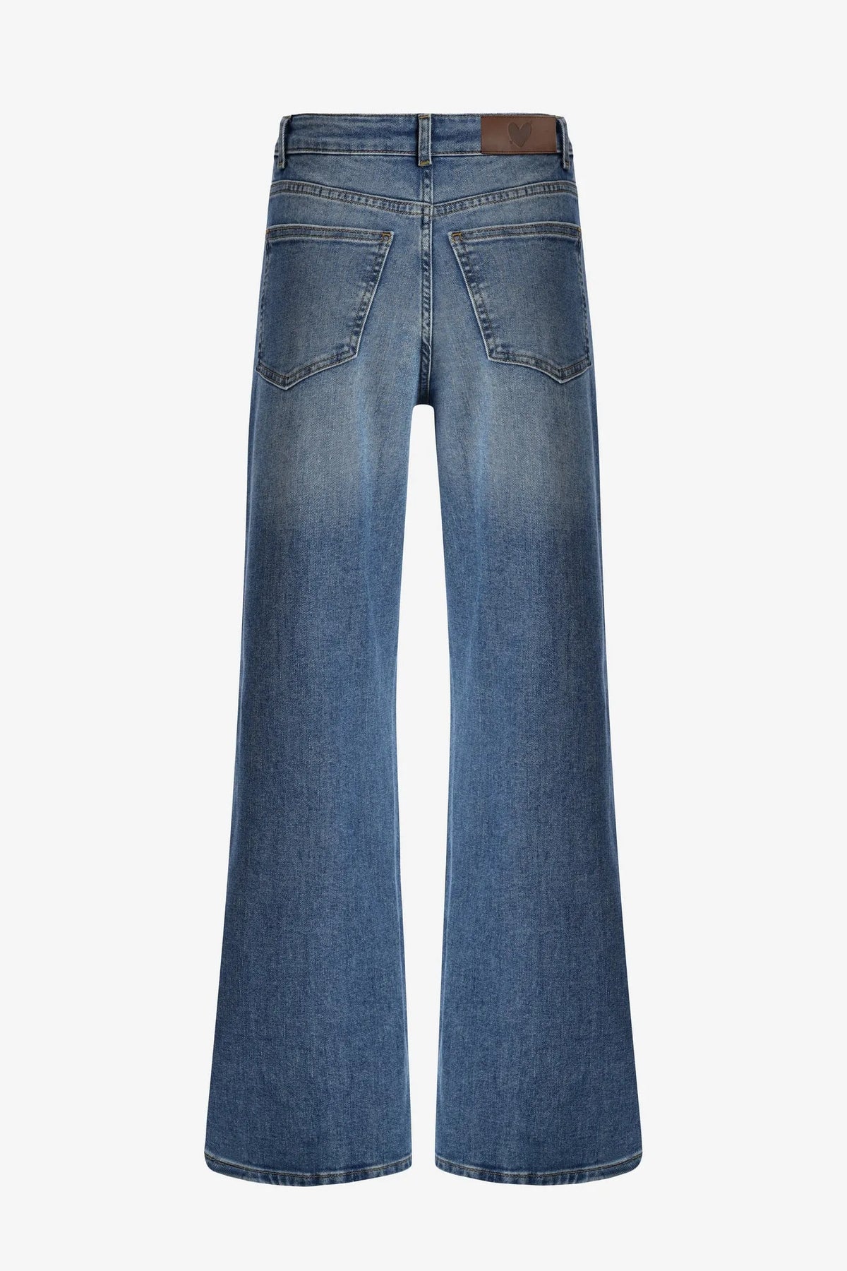 Jeans The Wide Leg in Mid Blue