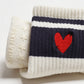 Pilates Socken Glow in Ivory/Navy