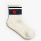 Pilates Socken Glow in Ivory/Navy