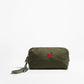 Pouch Heart in Oliv Nylon
