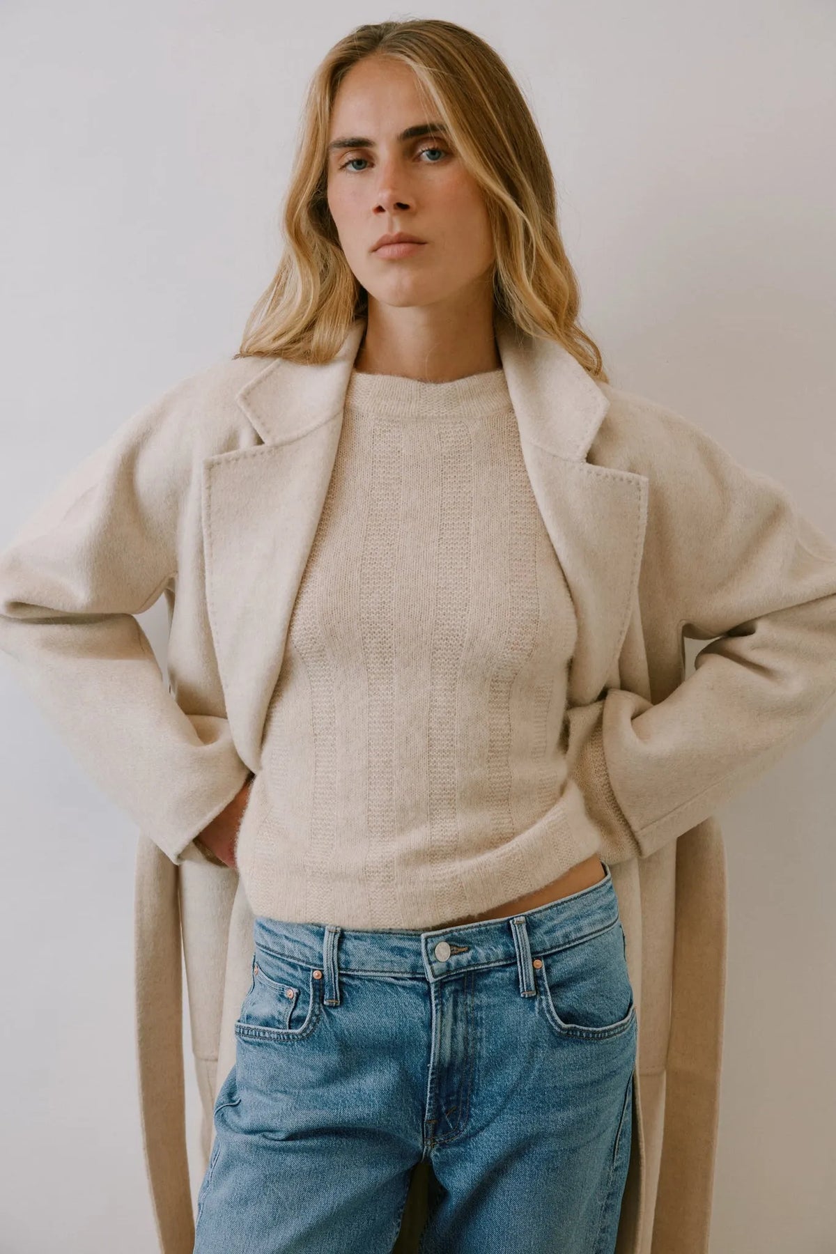 Pullover Lian in Cream
