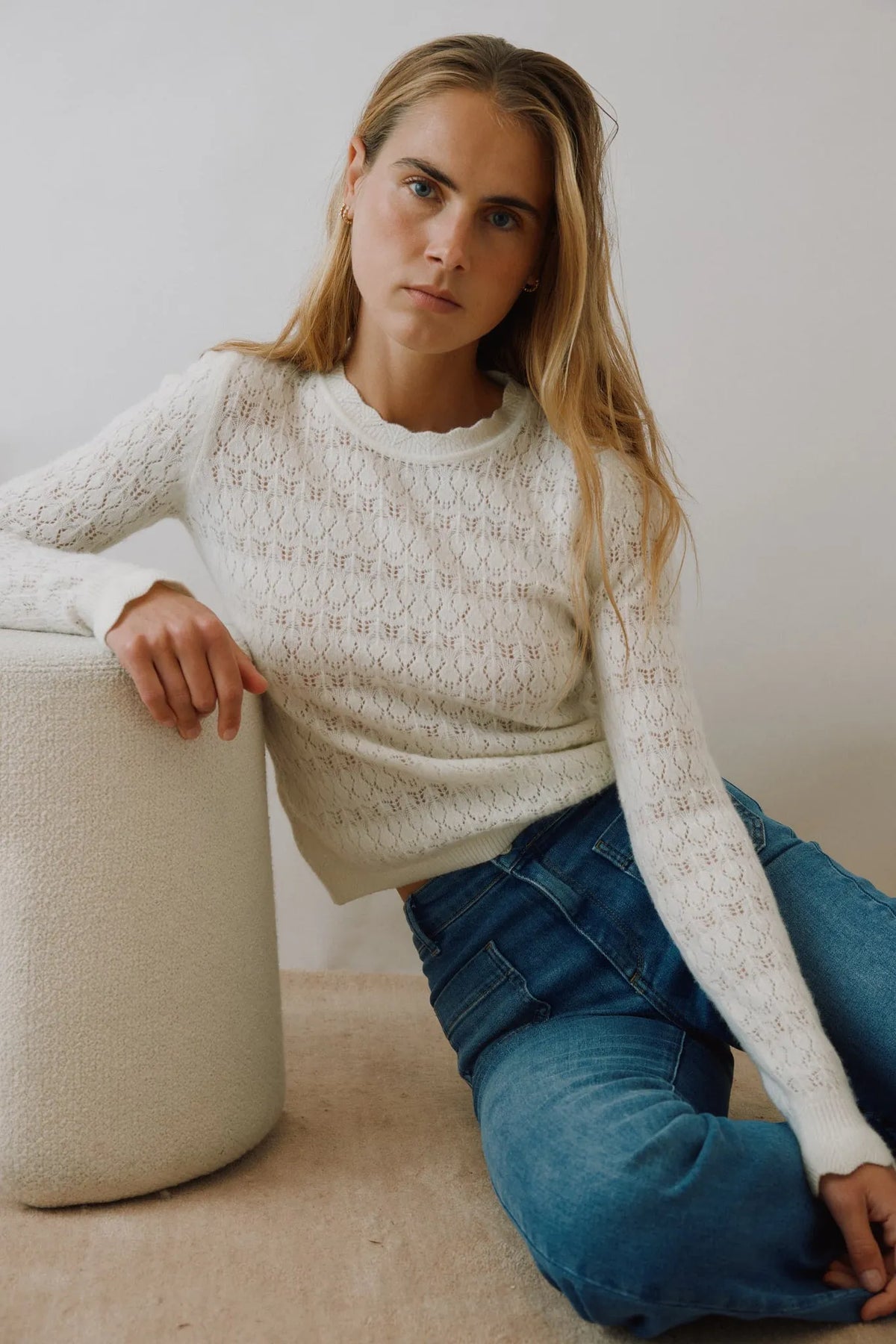 Pullover Meadow in Cream