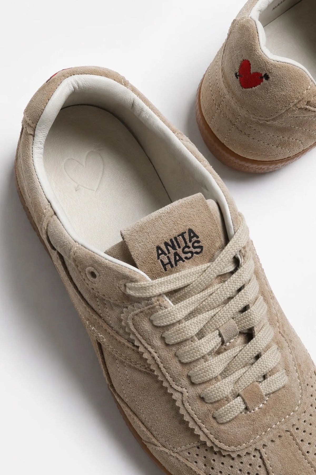Sneaker Have You Ever in Taupe