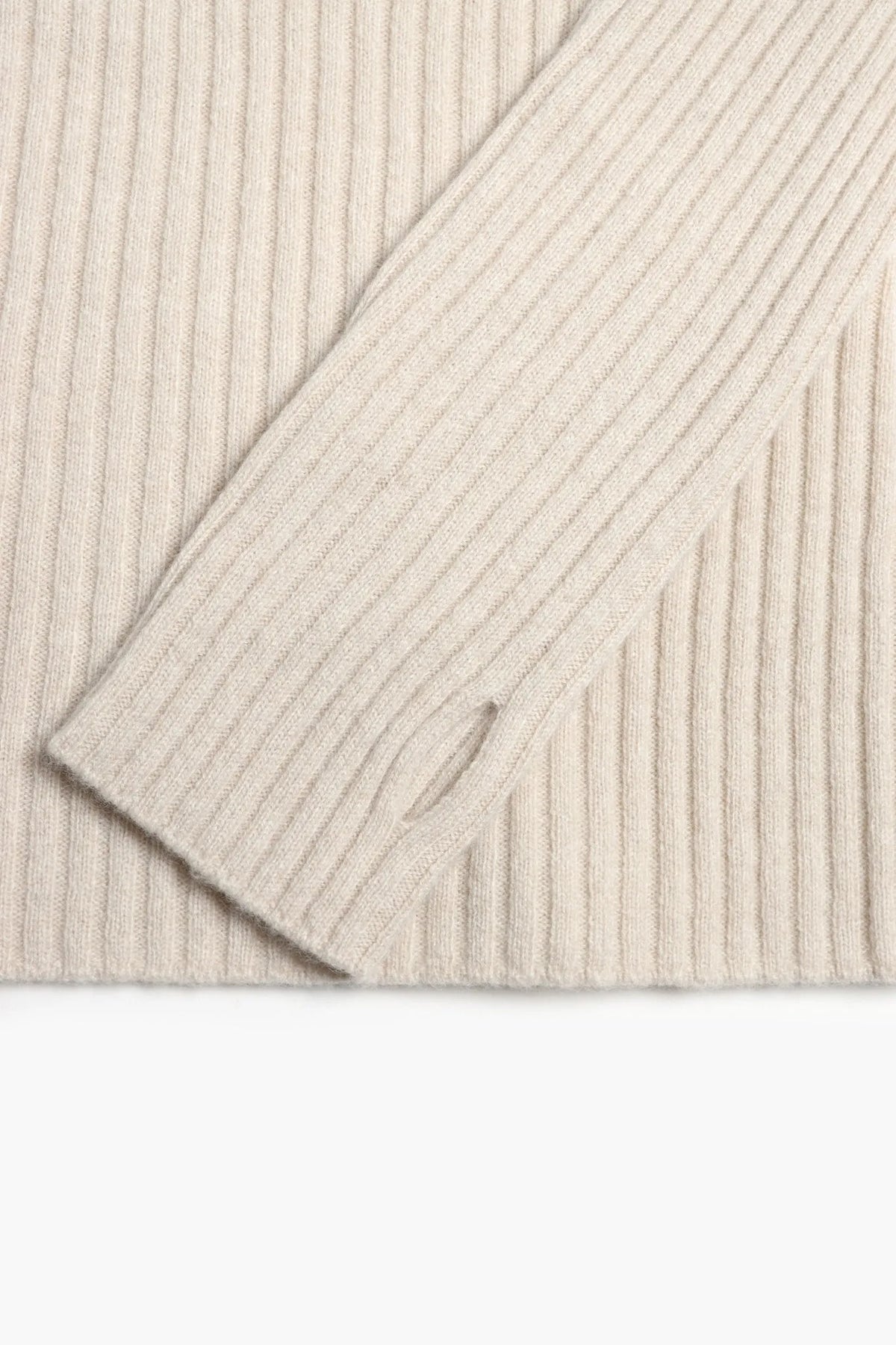 Strickpolo Abigail in Cream