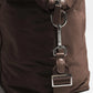 Tasche Heart in Braun Nylon