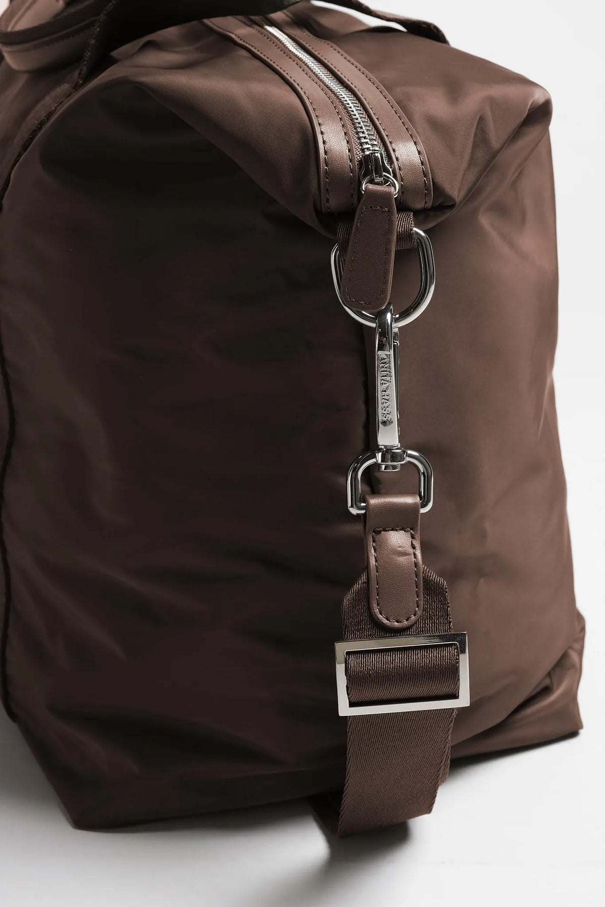 Tasche Heart in Braun Nylon