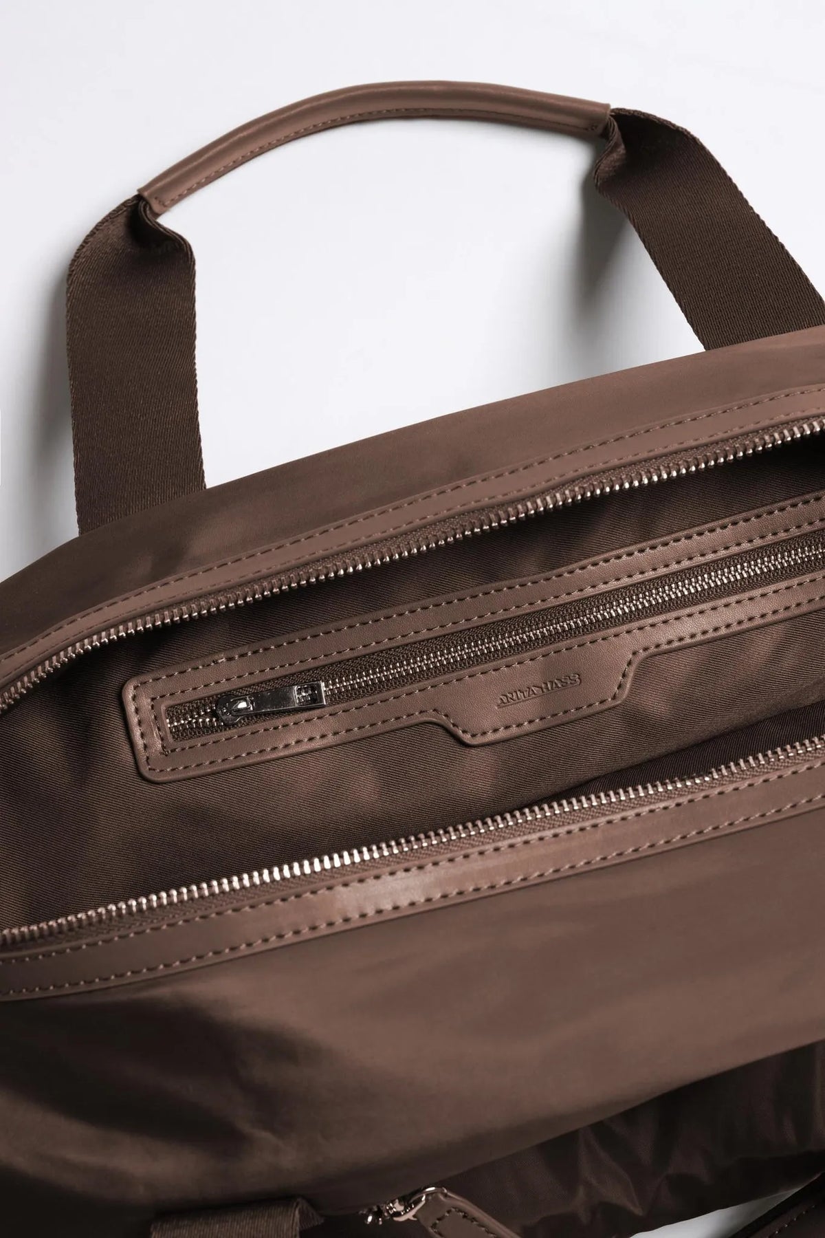 Tasche Heart in Braun Nylon