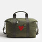 Tasche Heart in Oliv Nylon