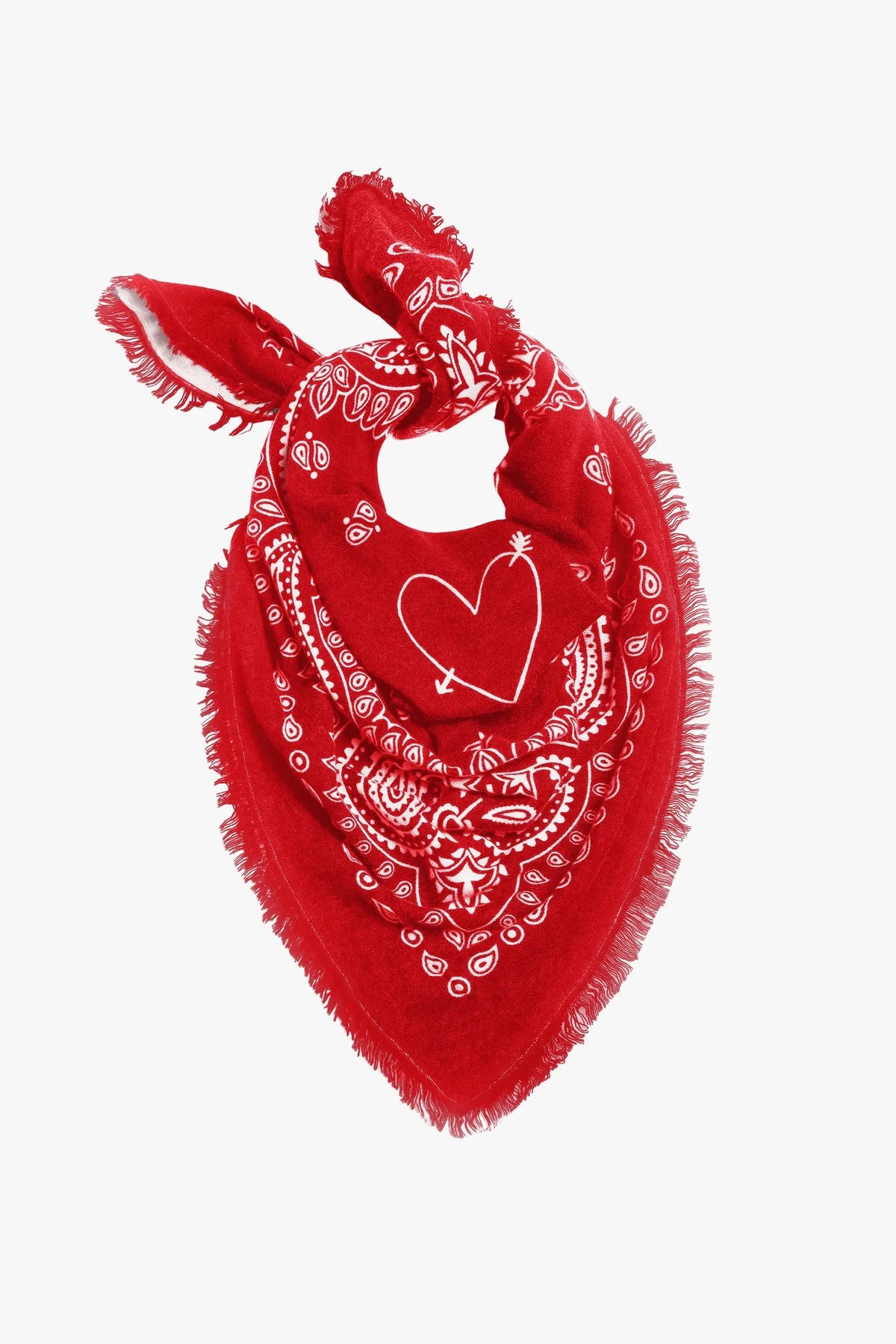 Tuch Wilma in Rot