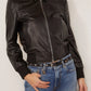 Lederjacke Berlin in Black