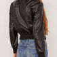 Lederjacke Berlin in Black