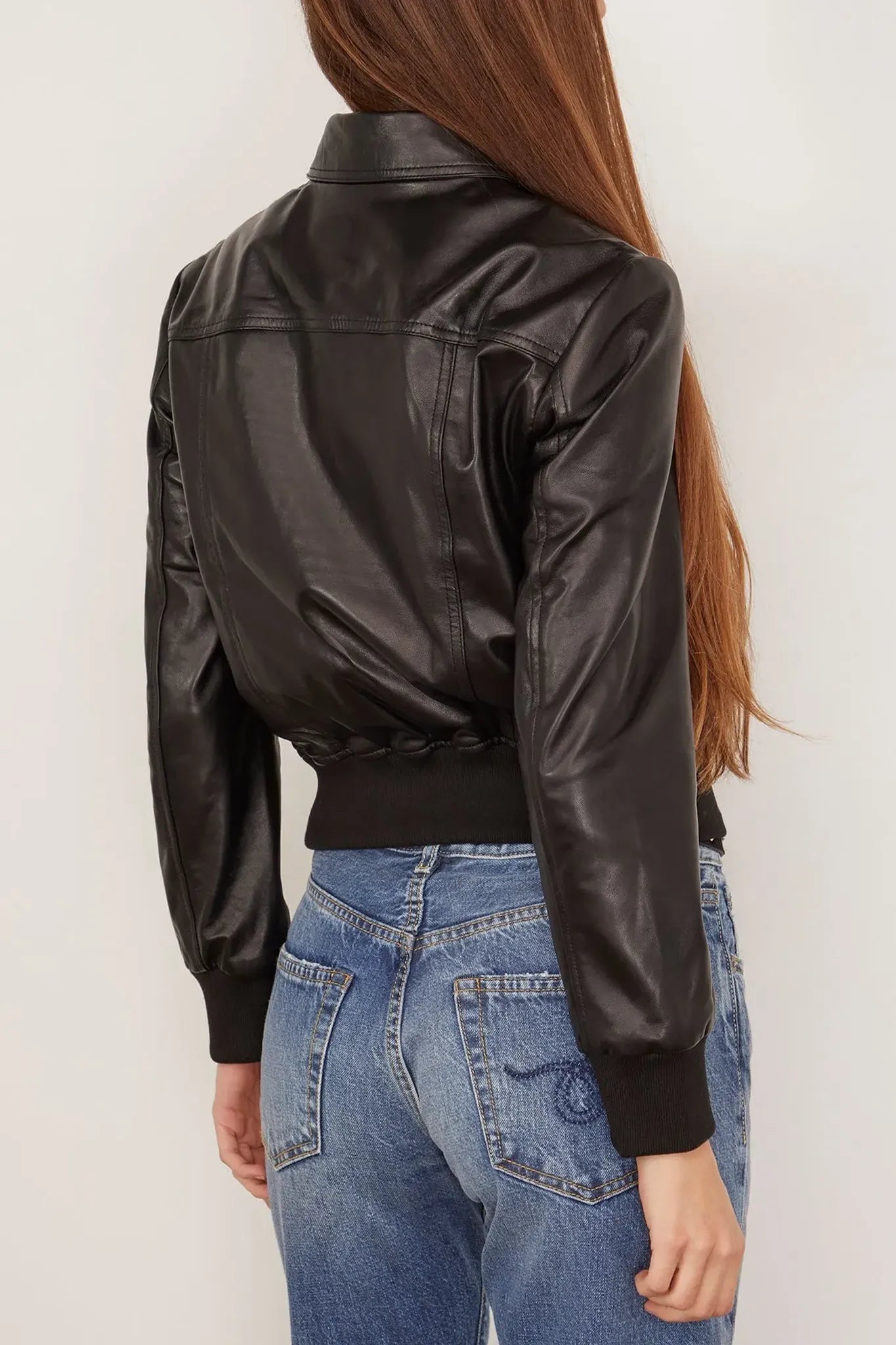 Lederjacke Berlin in Black