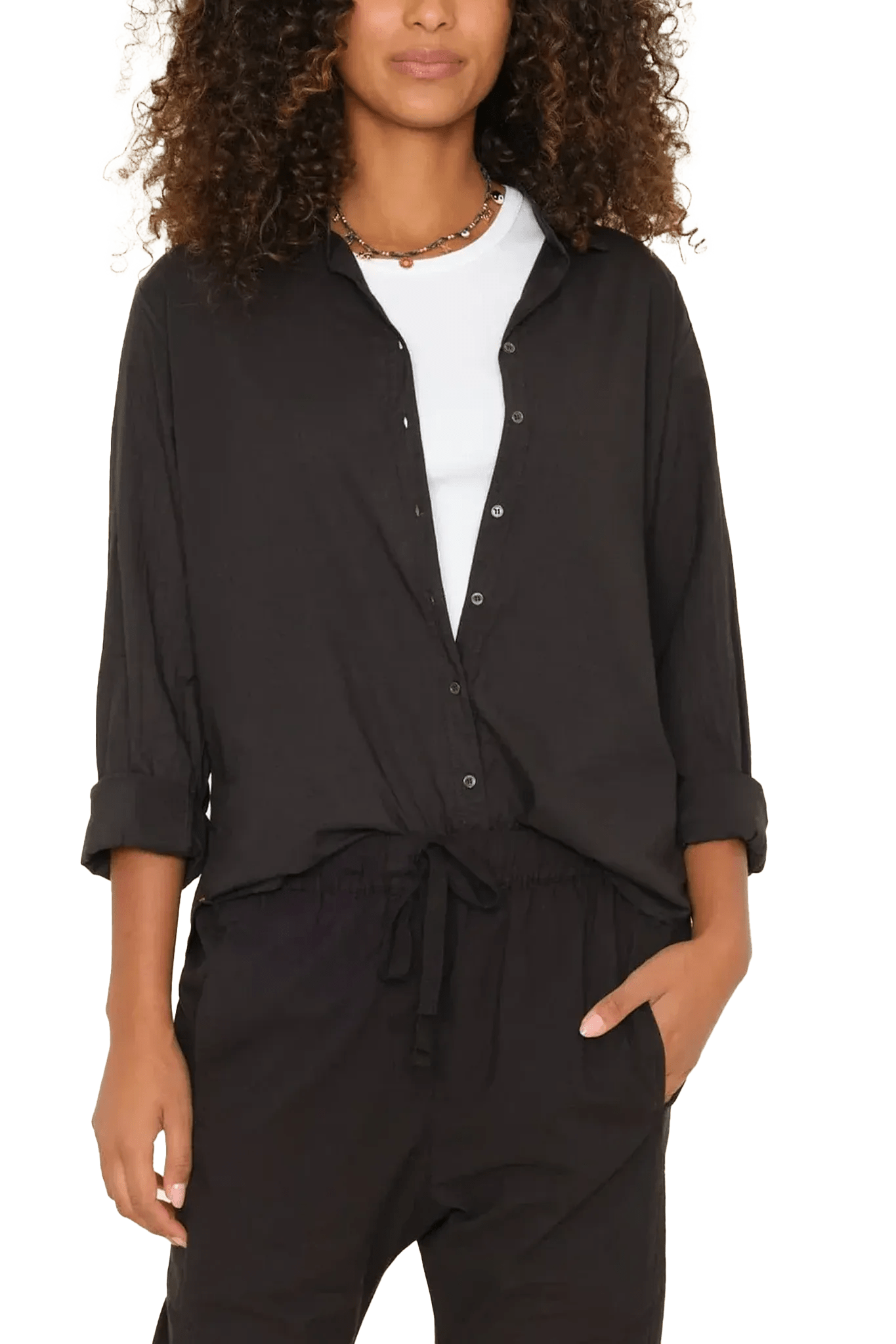 Bluse Schwarz XIRENA für Damen
