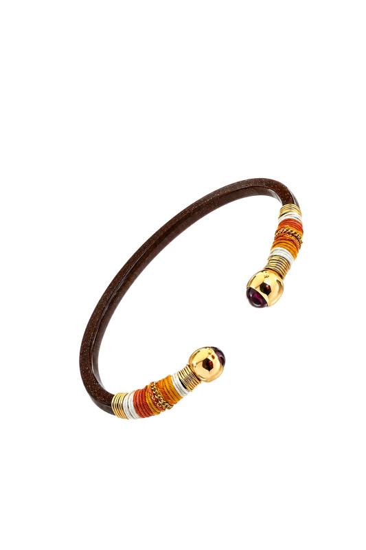 Armreif Sari in Brown