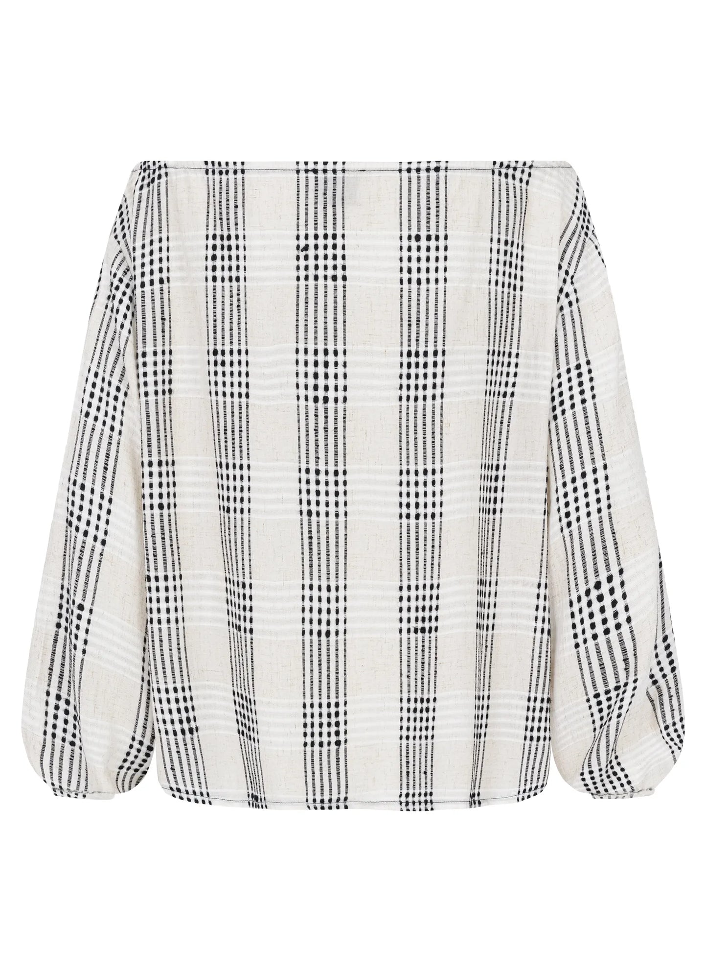 Bluse Charlie in Sand Check