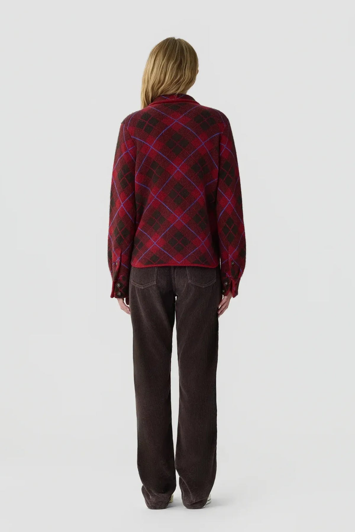 Shirt Dylan Plaid in Carmine Combo