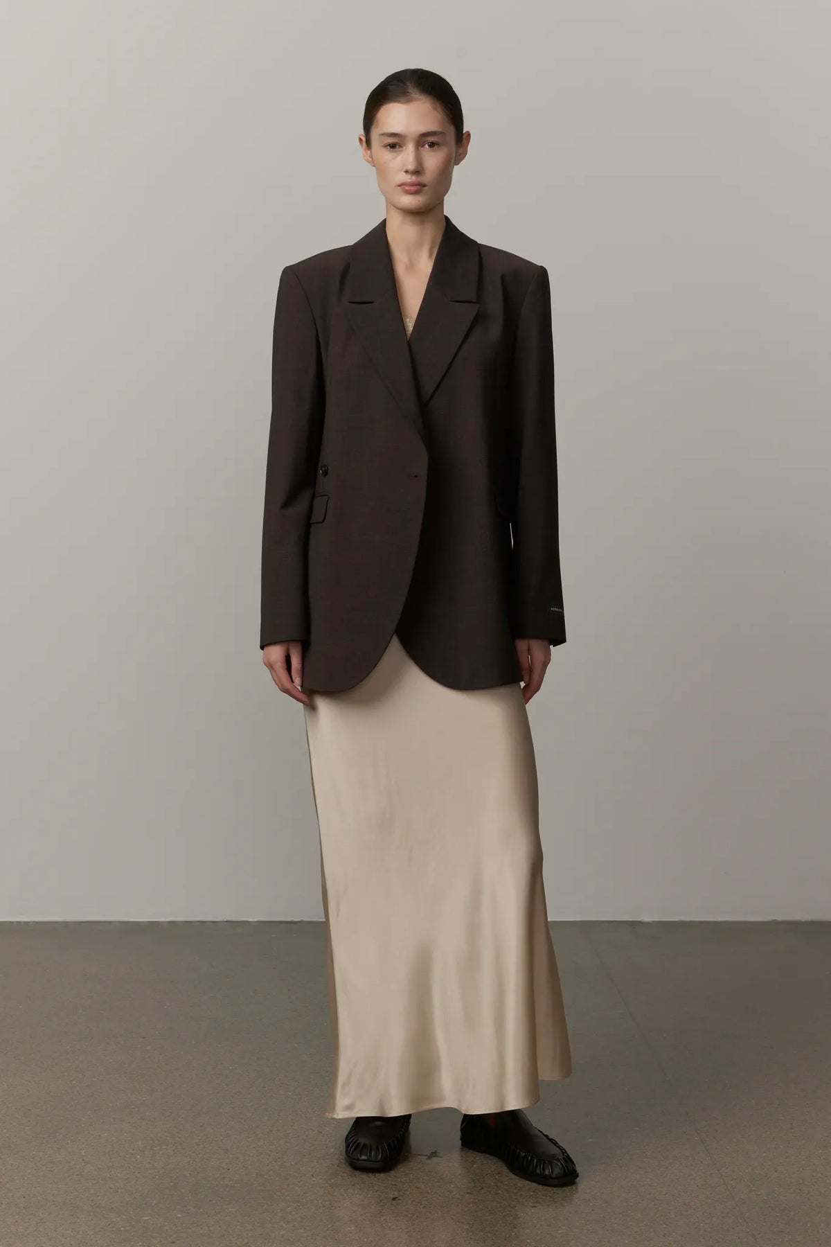 Blazer Lillith Regular in Brown Melange