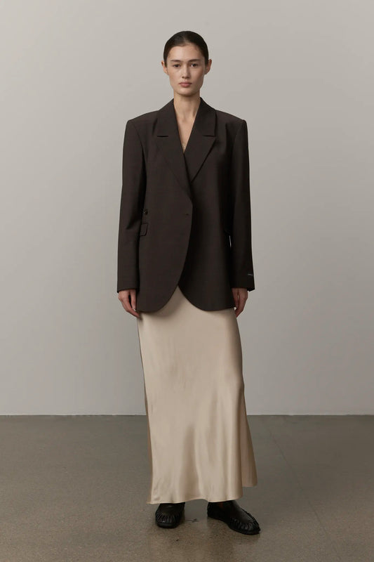 Blazer Lillith Regular in Brown Melange
