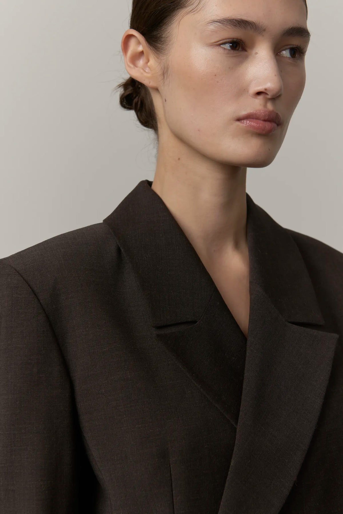 Blazer Lillith Regular in Brown Melange