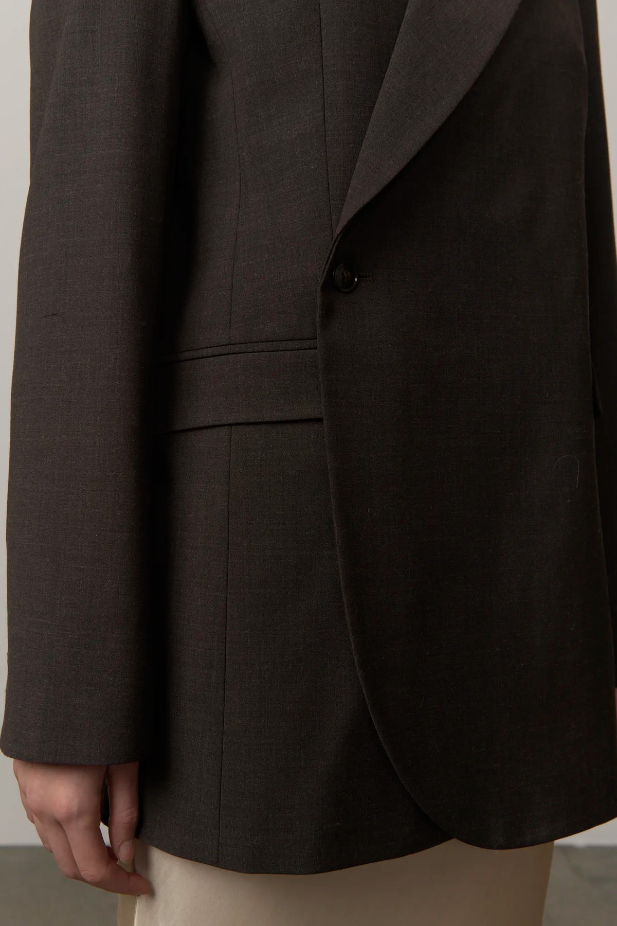 Blazer Lillith Regular in Brown Melange