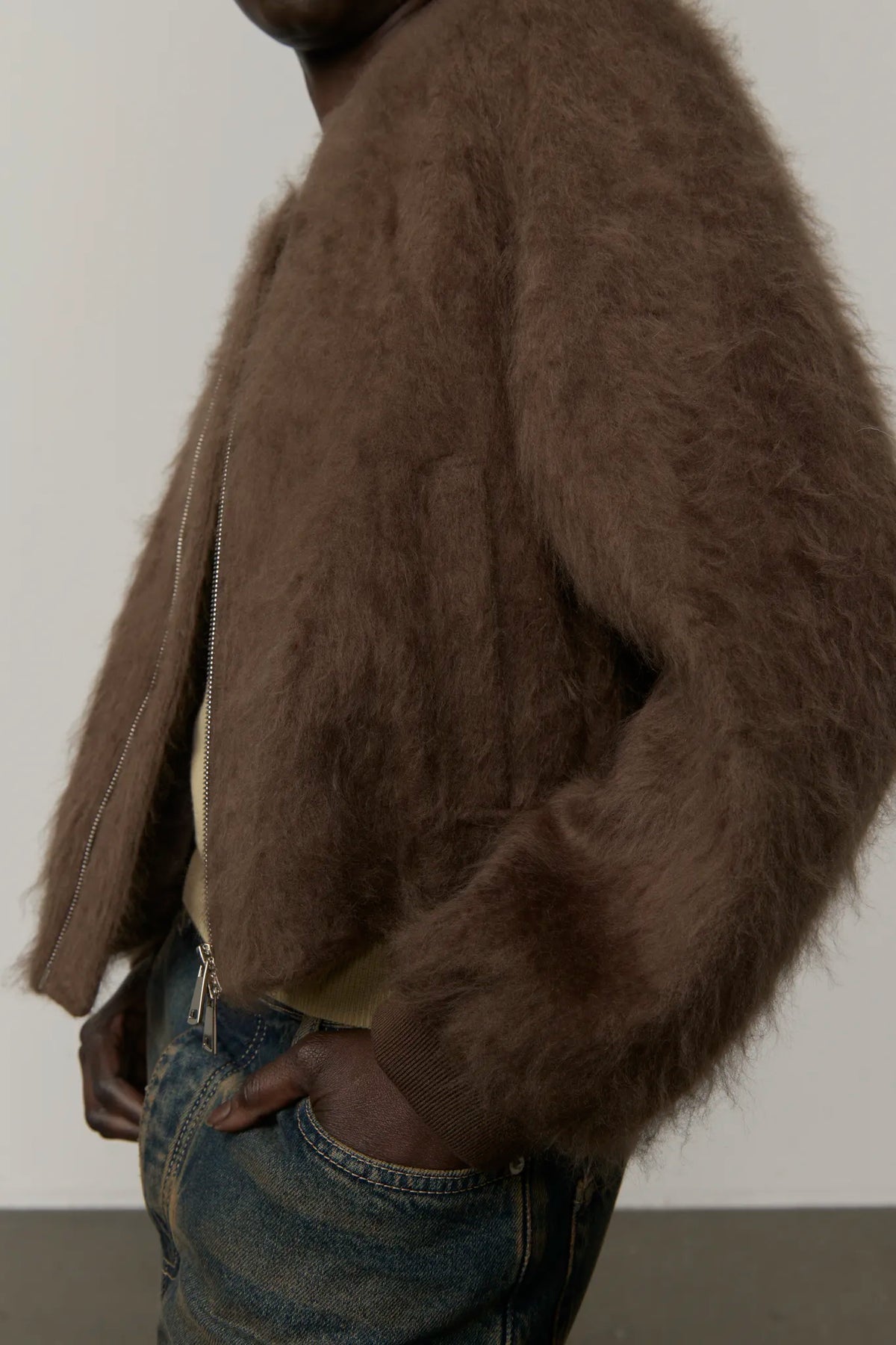 Jacke Jimi Bomber in Clay