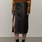 Lederrock Elizabeth in Black