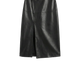 Lederrock Elizabeth in Black