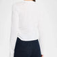 Top Kisha in White