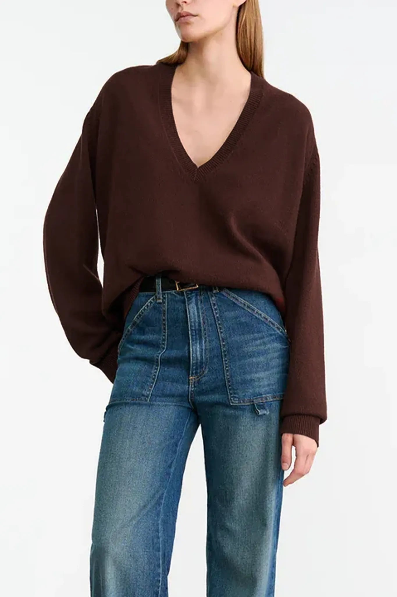Feron sweater in Dark Maroon