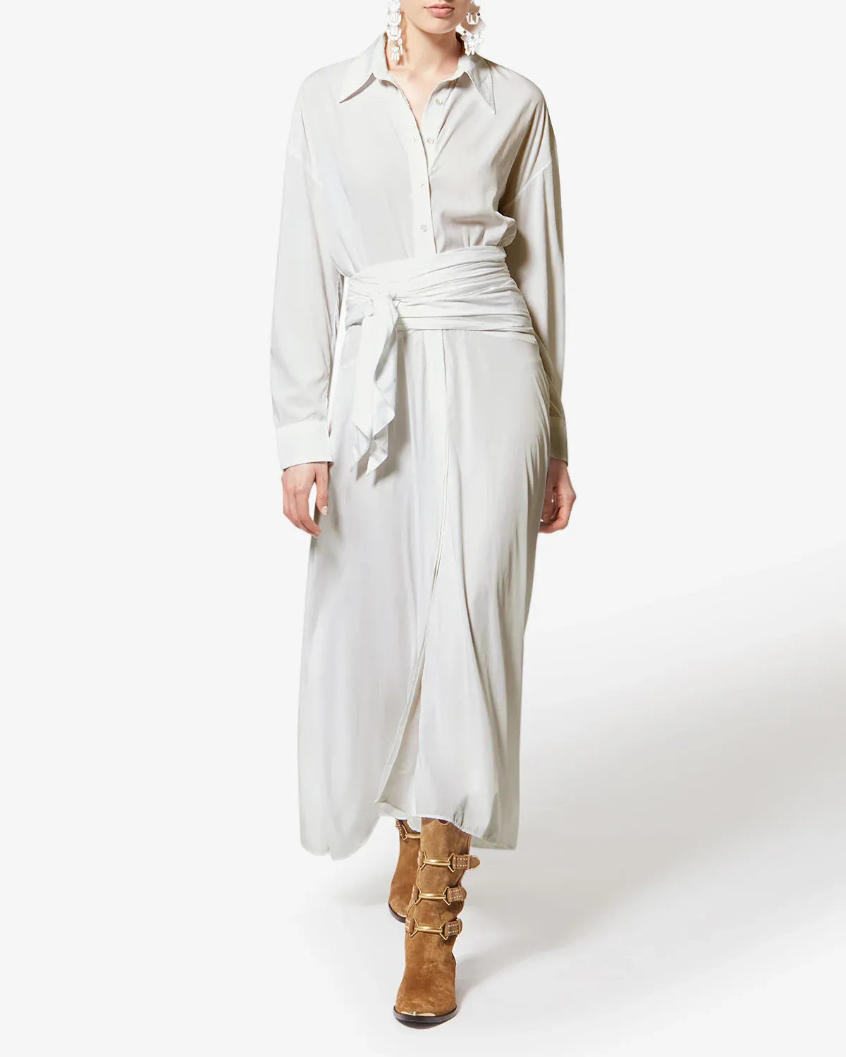 Samantha dress in white