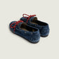 Boat Loafer Brushed Denim in Dark Blue